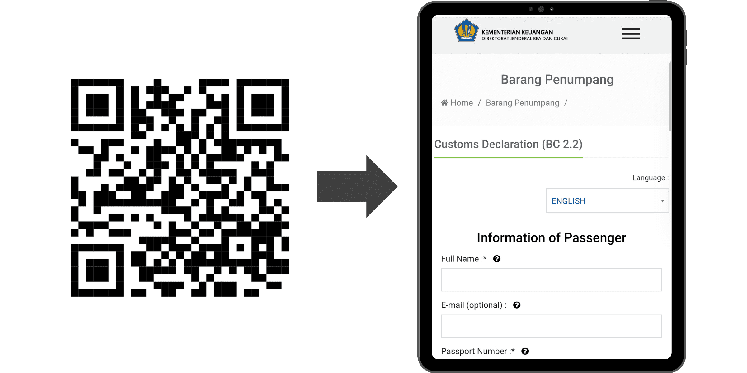 e-Customs Declaration Form