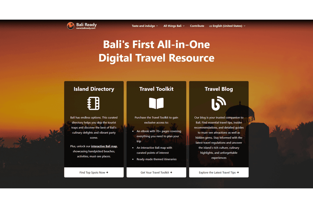 Big Updates: Interactive Bali Map & Ready-Made Itineraries Now Available
