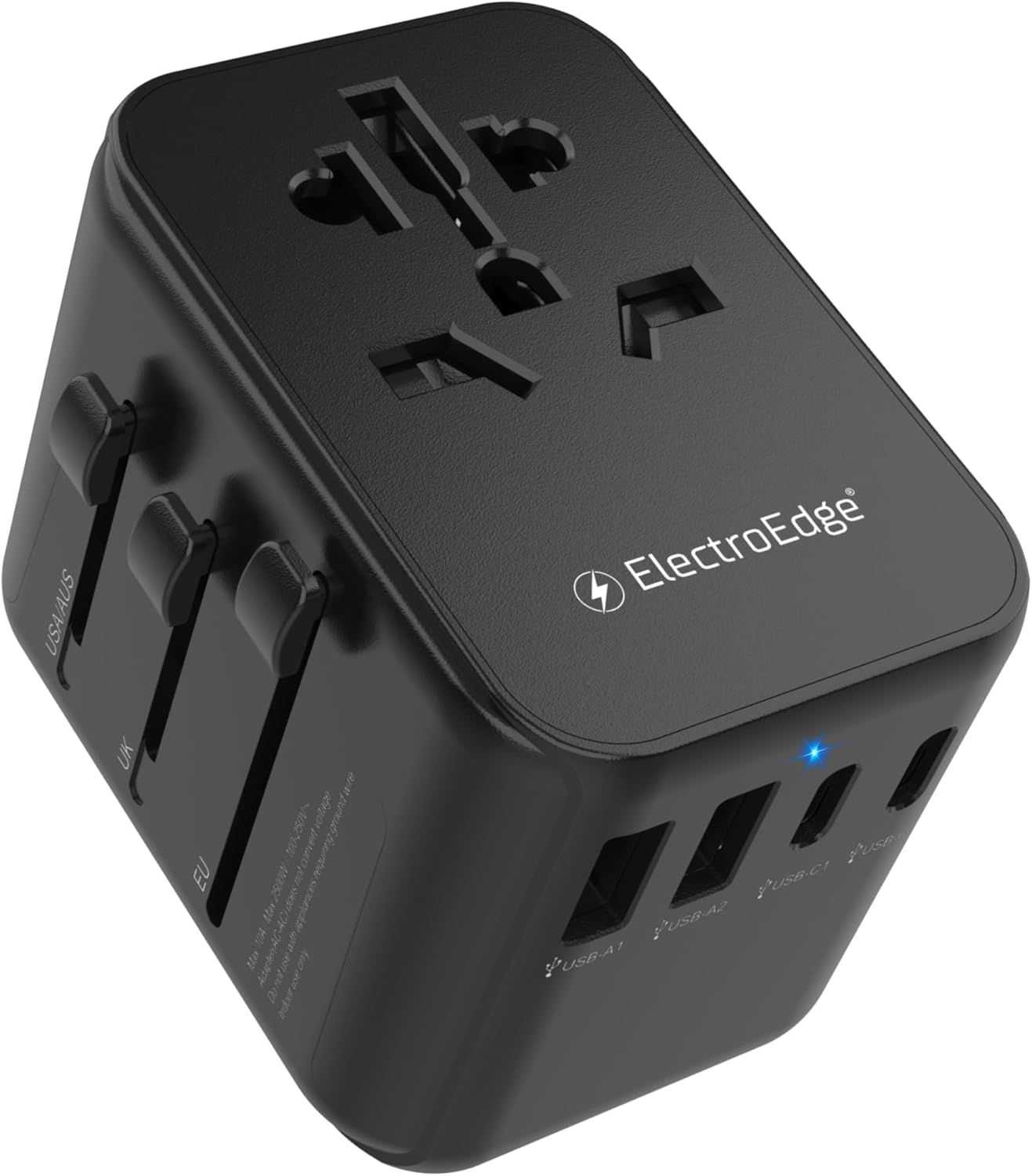  Travel Adapter - Worldwide All in One Universal Travel