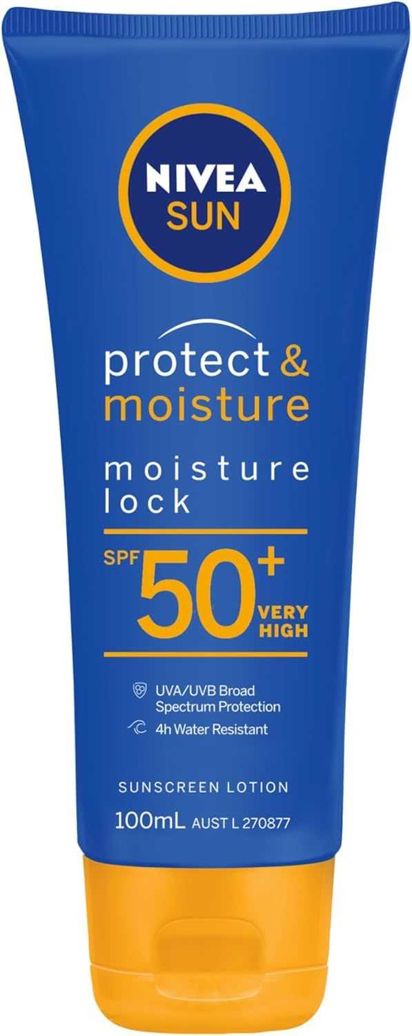 NIVEA SUN Protect & Moisture Sunscreen Lotion 100ml SPF 50+