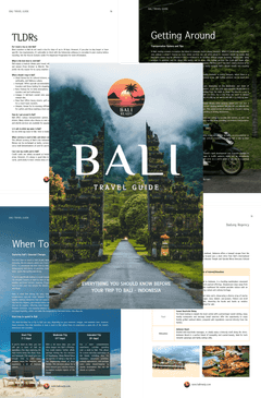 Bali ready travel guide