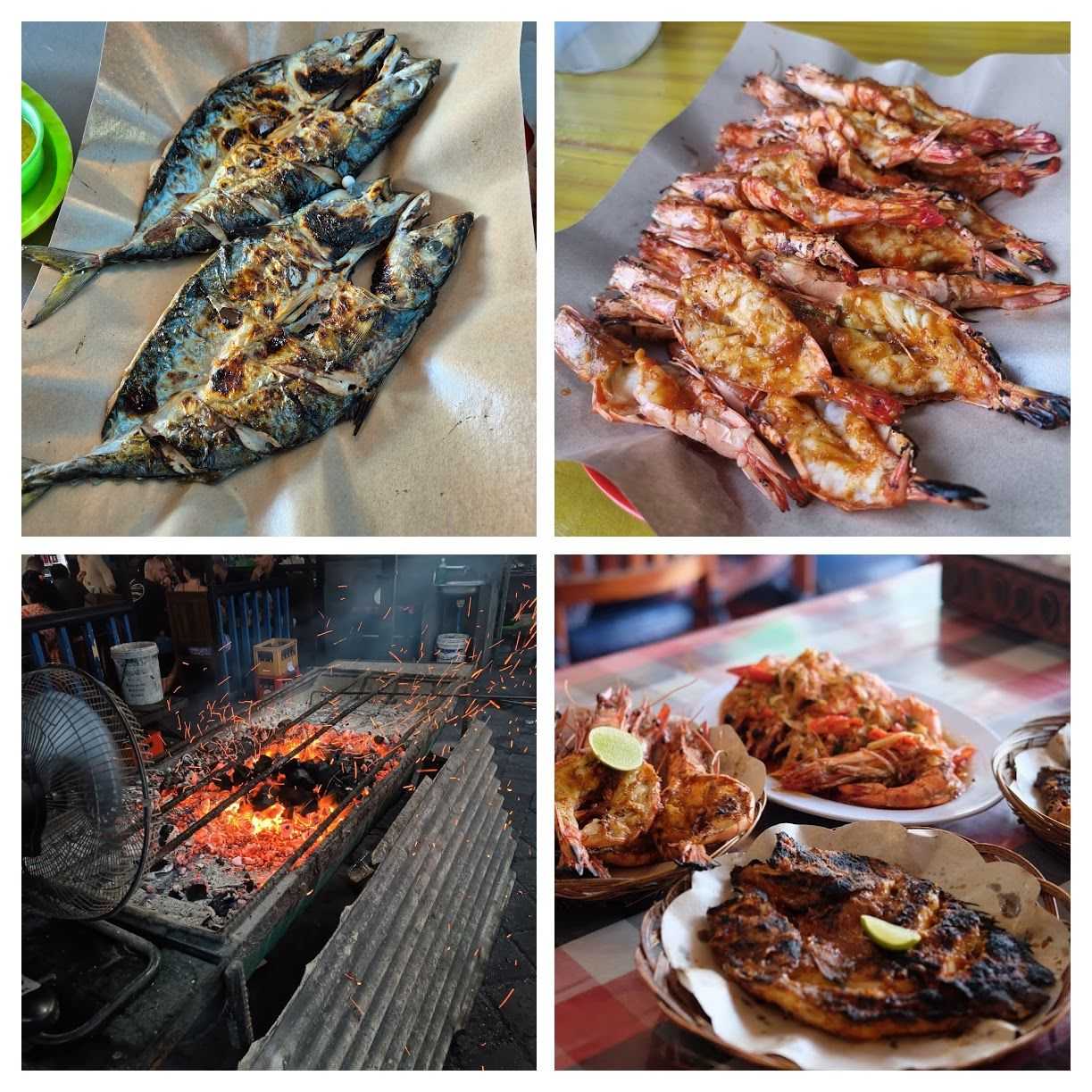 Kedonganan grilled seafood